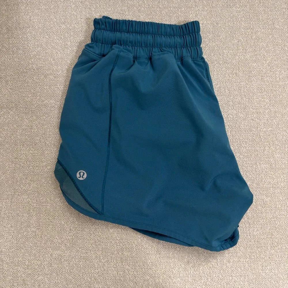 Lululemon Athletica Blue Athletic Shorts - Picture 2 of 2